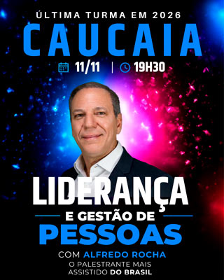 Alfredo Rocha - Palestrante mais assistido do Brasil